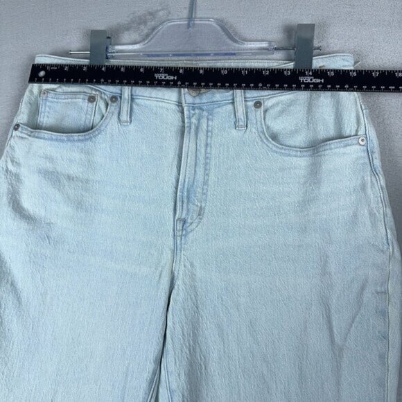 Madewell Jeans Women's Size 30 The Curvy Perfect Vintage Blue Light Wash - Picture 7 of 11